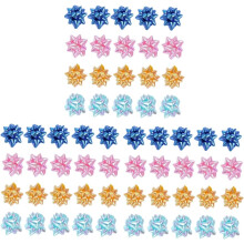 150pcs elegante puxe arcos para Natal envolvimento puxe arco-nó envolvimento caixa de flores flor