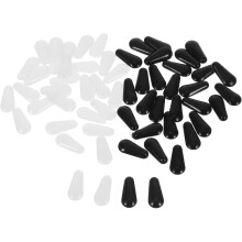 30pairs soft silicone nasal almofadas óculos ponte nasal insere almofadas de substituição