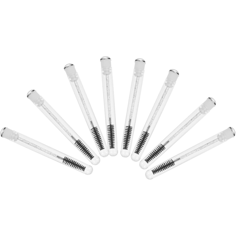 Hkhbjs Black 15Sets Crystal Wand Mascara Brush Eyelash Mascara Wands For Woman Portable Eyelash Extension Brush