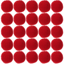 150pcs DIY Crafting Pom Poms Bolas de Pompom 25mm Acessórios de costura multiusos