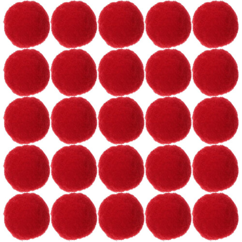 150 τεμάχια DIY Pom Pom Χνουδωτές Μπάλες Pom Pom 25 χιλ. Αξεσουάρ Ραπτικής Πολλαπλών Χρήσεων