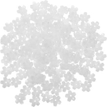 150pcs Gradiente Flor de cereja vidro flor contas tampas cinco pétalos espaçador contas