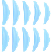 15pairs gaxetas de perm de cílios de silicone para extensões de cílios enxerto reutilizável ferramenta de extensão almofada de ajuda