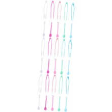 15-teiliges Kosmetikset mit Linsenentferner, Pinzette und Clip-Entferner für Reisen und Zuhause (Rosy)