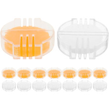 Lot de 16 cires d'abeille pour fils à coudre, à broder, à point de croix et à quilter.