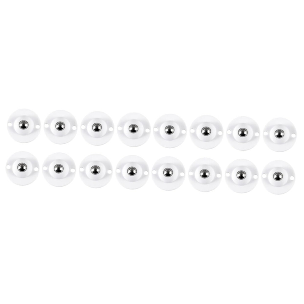 16Pcs Caster Wheel Replacement Adhesive Paste Pulley For Storage Box Caster Wheel Stick 8113854480491