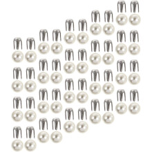 150 Sets Perlen-Design-Nieten, Imitationsperlen-Nieten für dekorative Zwecke, Bastel- und DIY-Projekte