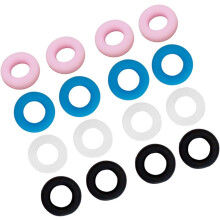 16 Paar Silikon-Ohrhaken zum Einhängen für Brillengestelle, Brillenbänder und Zubehör für Jungen und Mädchen