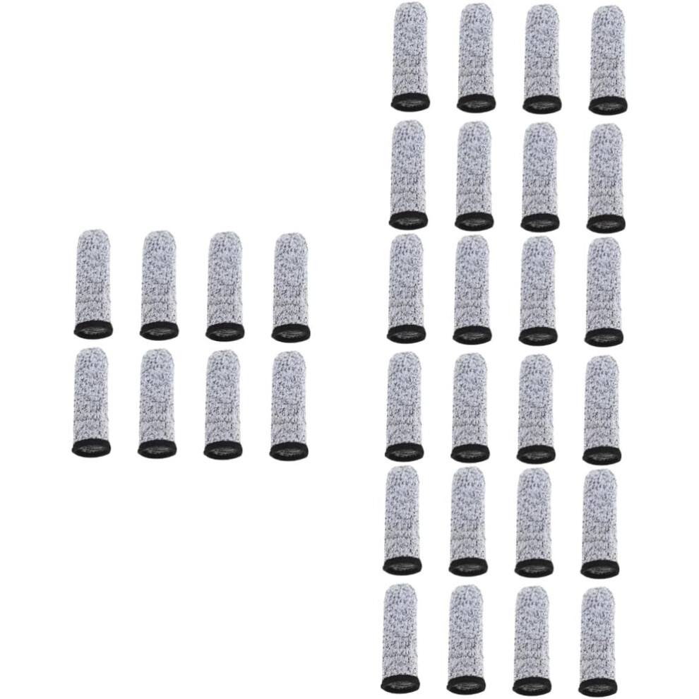 Hkhbjs 16Pairs Cut Protection Sleeve Carving Practical Finger Cots Reusable Finger Covers For Cots