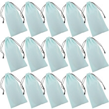 Saco de armazenamento de óculos de esqui 16pcs Corda caso macio para óculos óculos de sol equipamento de viagem esqui snowboard
