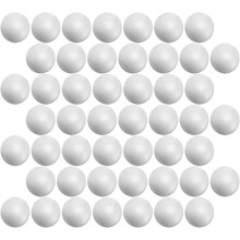 1500 Stück Mini-Stoffbälle für Bastelarbeiten, Weihnachtsdekorationen, Modellbau aus Polystyrol