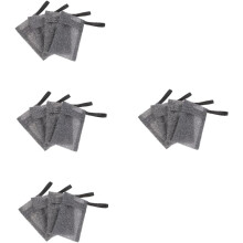 Saco de espuma de sabão de malha 16pcs esfoliando bolsa de sabão para fornecimentos de banho de chuveiro