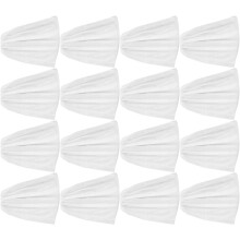 16 Stück Einweg-Badetücher und Spa-Wraps aus Vliesstoff für Damen, Weiß, 75 x 70 cm
