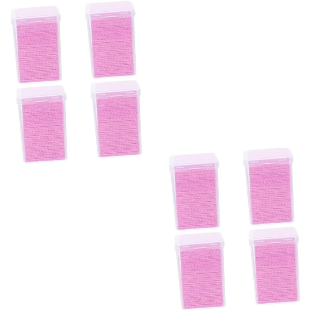 Hkhbjs 1600Pcs Grafting Eyelash Glue Cleaning Wipes Glue Bottle Cleaning Pads For Salon Use