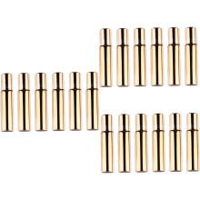Paquete de 18 frascos de perfume de acero inoxidable con forma de bola para uso doméstico y de viaje, ideales para aceites esenciales.