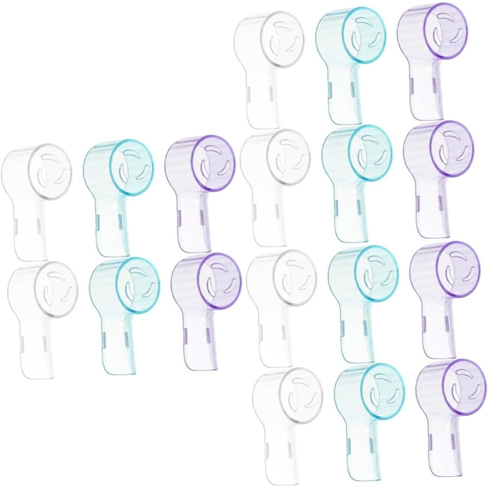 Hkhbjs 18Pcs Electric Toothbrush Covers Dust Caps Compatible For Oral-B Travel Toothbrush Case