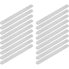 18pcs 15mm pulseira de aço inoxidável núcleos internos faixa de couro para fazer jóias DIY