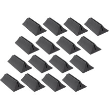 Braçadeira móvel do clipe do divisor da mesa do escritório do suporte da partição da base da tela da área de trabalho 16pcs