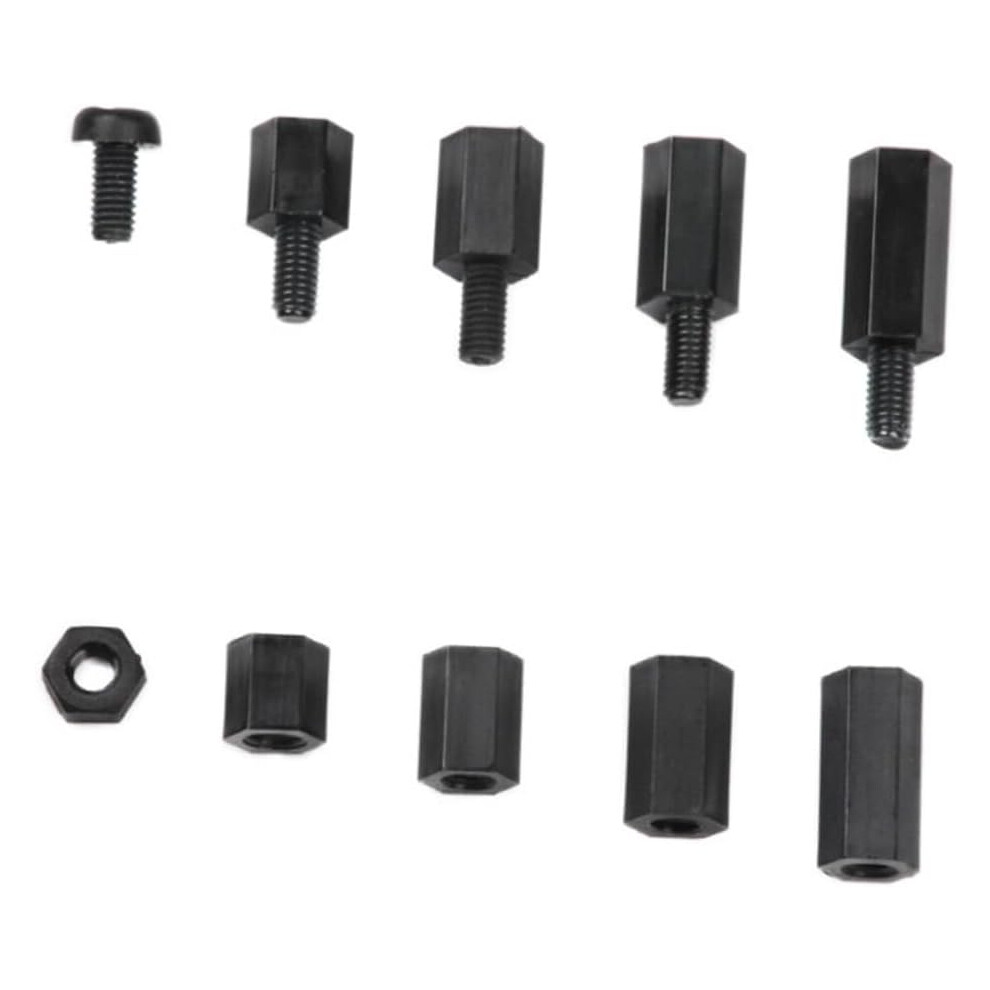 180Pcs Strong Nylon Spacer Nylon Standoff Thread Motherboard Spacer Plastic Storage Box 5455468318856