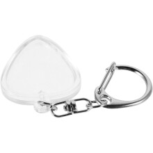 Porte-médiators porte-clés avec motif cœur, étui de rangement portable pour protéger les médiators