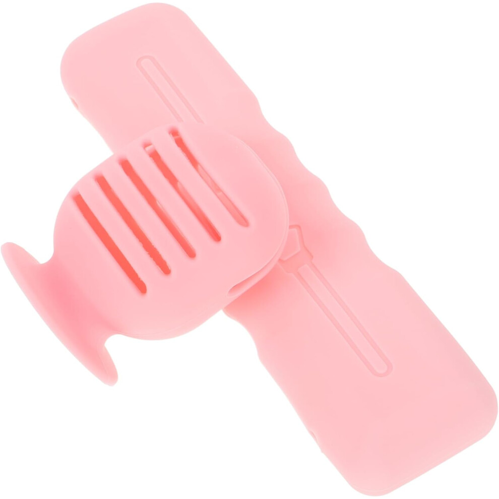 Hkhbjs 2Pcs Travel Makeup Brush Bag Silicone Makeup Brush Holder Organizer Bag