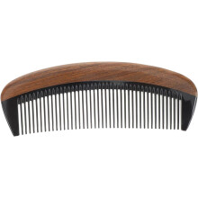 Hair Massage Comb Natural Horn Comb Small for Curly Hair Beard Styling for Scalp Massage at Home Travel