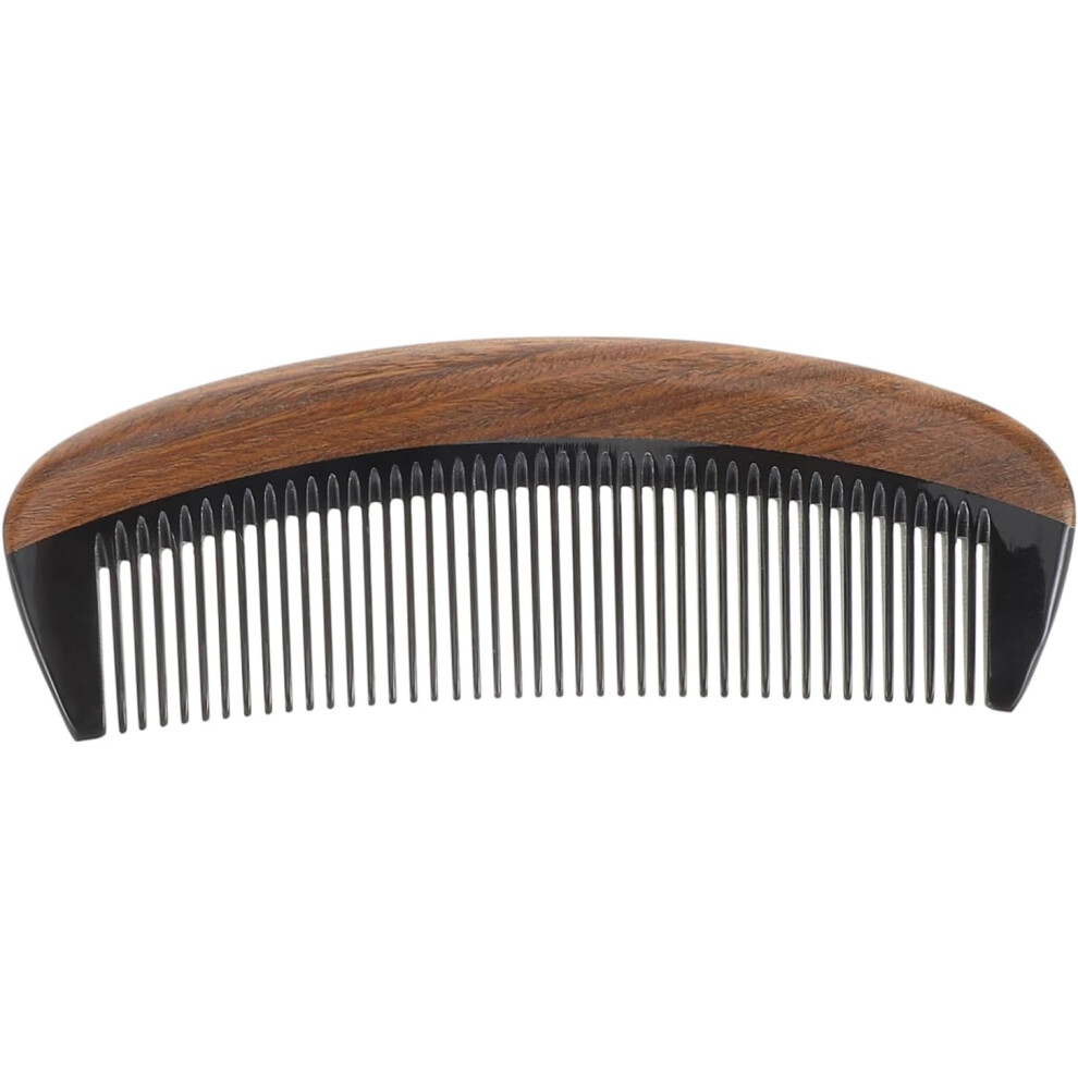 Hkhbjs Unisex Hair Massage Comb Natural Horn Comb Small For Curly Hair Beard Styling For Scalp Massage At Home Travel