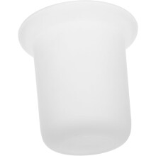 Wandmontierter WC-Becher-Bürstenhalter für die Badezimmerhygiene, Ablage für Glasbürstenbecher