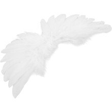 Mini Doll Plume Wings for Bjd Angel Costume Tiny Wings Accessory for Halloween Cosplay Décor