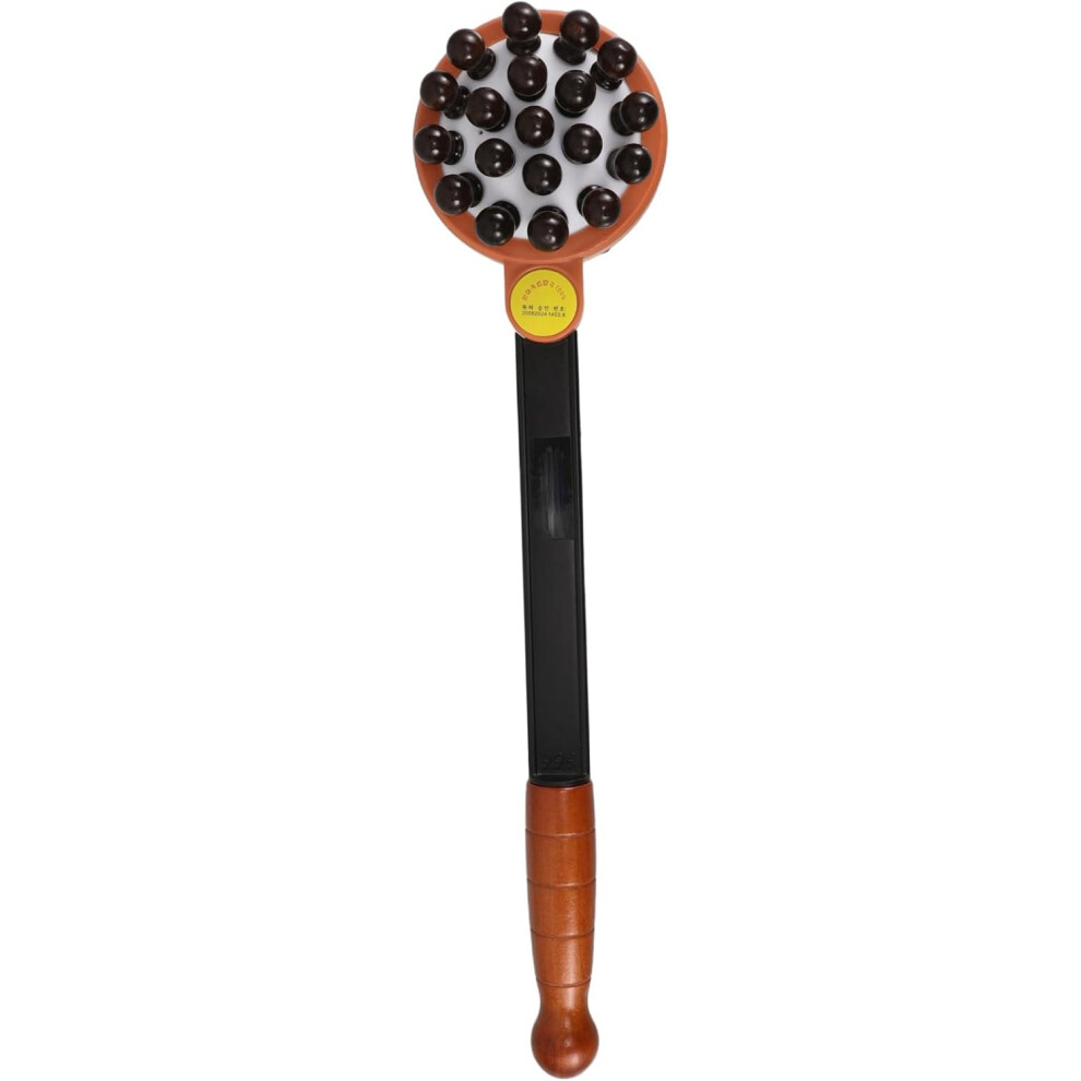 Hkhbjs Wooden Bead Massage Back And Neck Massager Bamboo Material Handheld Massager