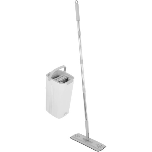 Waschmopp-Eimer-Set Fensterreinigungssystem mit waschbarem Wischmopp für Zuhause
