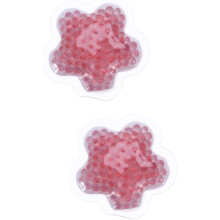 2pcs Pack Beauty Pack Flower Shape Hot-cold Bead for Recovery and Physiotherapy Reusable Pads