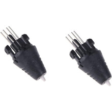 Lot de 2 buses de rechange pour stylo d'impression ABS/PLA. Conception intégrée, installation facile.