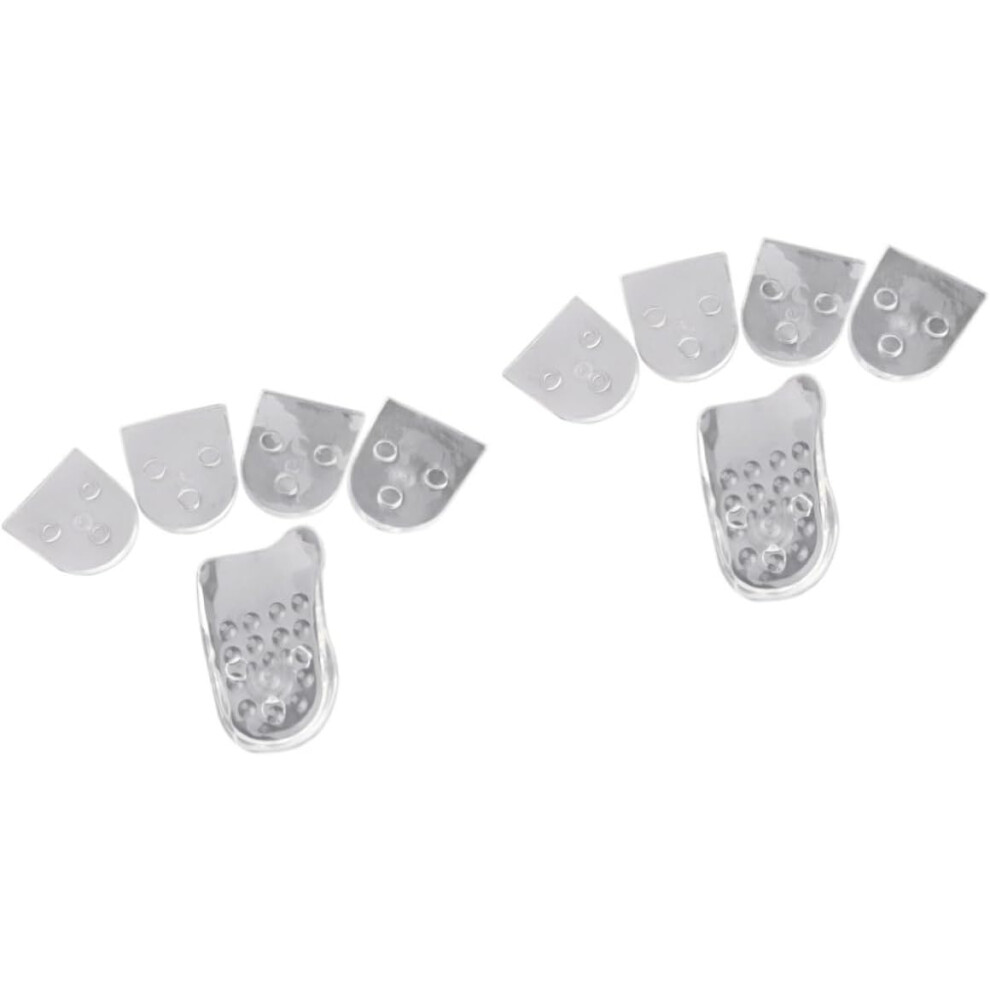 Hkhbjs 2Pcs Silicone Invisible Heel Pad For Taller Height Lift Comfortable Shoes Insole For Women Heels Cushion