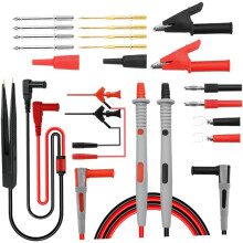 Multimeter-Messleitungssatz, elektrische Krokodilklemmen-Prüfspitzenstecker für elektrisches Multimeter-Zubehör