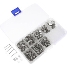 Acessórios de jóias DIY Brincos de costas para brincos perfurados com earnuts simples e elegante