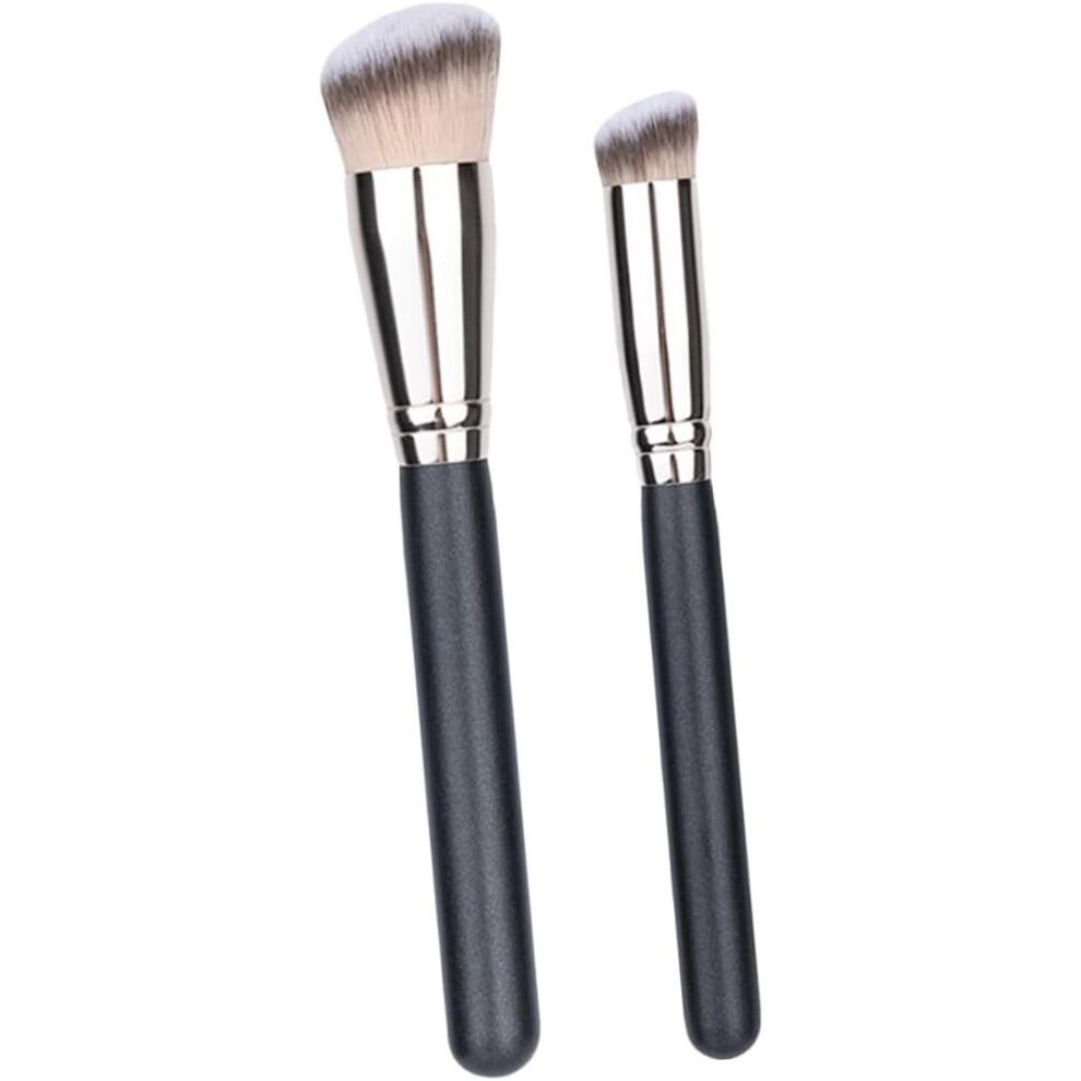 Hkhbjs 2Pcs Makeup Brush Foundation Concealer Brushes For Face Tool For Travel Makeup And Women Cosmetics