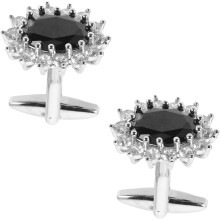 Botões de manguita strass únicos para homens Elegante Smoxedo Studs
