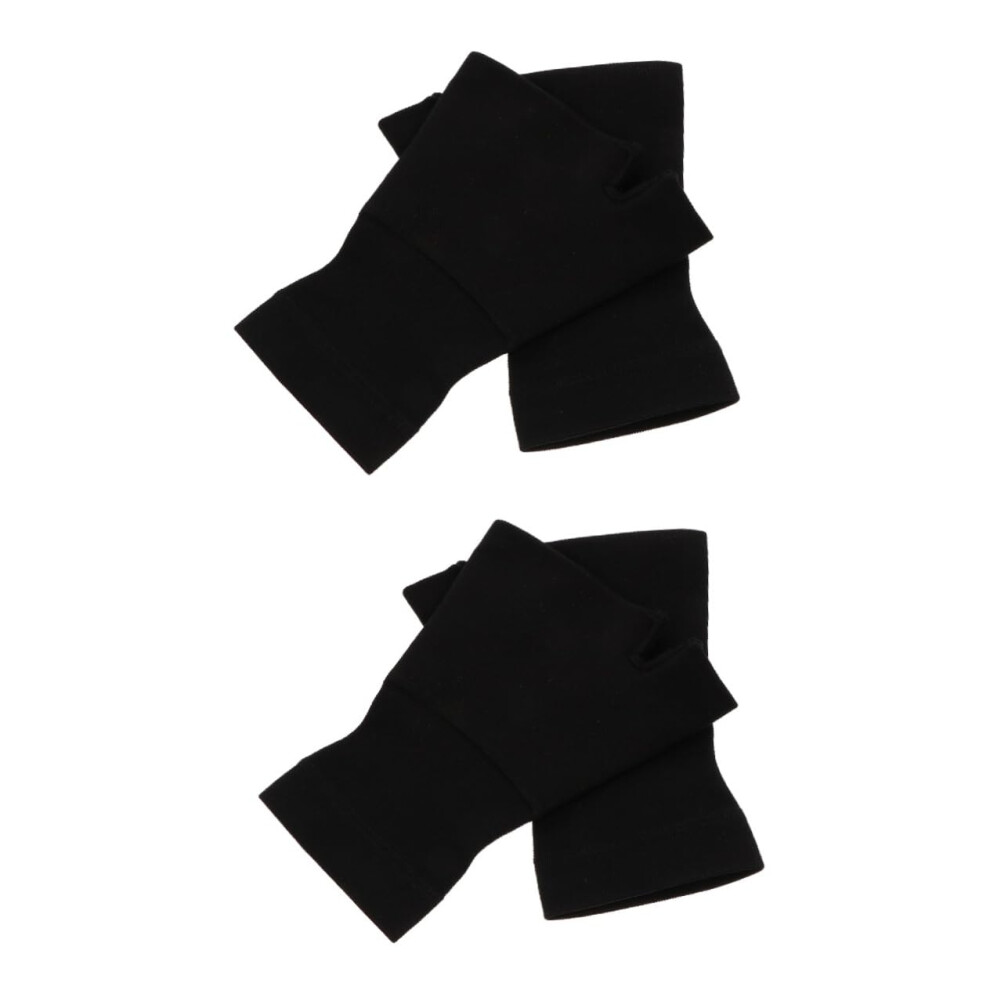 Hkhbjs 2Pairs Elastic Compression Gloves For Arthritis Wrist Support Arthritis Wrist Brace