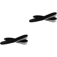 2pcs Invisível Altura Aumentar Insertos para Sapatos Eva Soleiras confortáveis Respiráveis