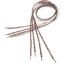 2 Paar elastische Schnürsenkel, flache Schnürsenkel mit Leopardenmuster, breite Schnürsenkel für Sneaker und Stiefel