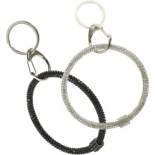 2er-Set Strass-Armband-Schlüsselanhänger, funkelndes Armband-Schlüsselband für Damen