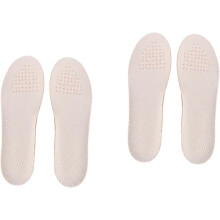 2pcs sapatos de fibra de soja almofada para absorção e respirabilidade elevar sapatos insolas