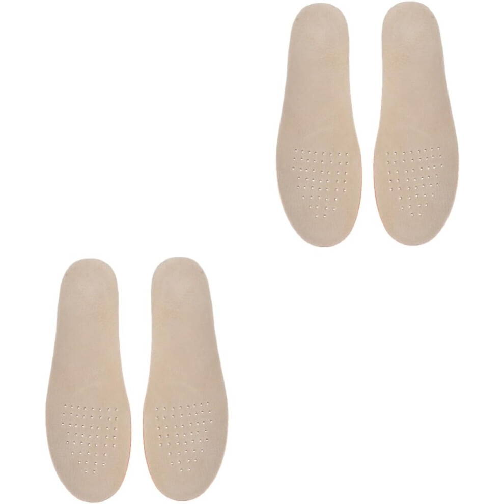 Hkhbjs 2Pairs Breathable Height Increase Shoe Pads For Women Men Shoe Lift Insoles And Daily Comfort