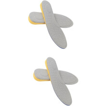 2pairs esportes sapato elevador Eva elevar a altura da plancha aumentar sapato almofadas acessórios adequados para Yards cinza