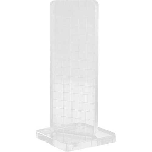 Conjunto de alça de selo acrílico de 2pcs com blocos de vedação 616cm 7.57.5cm