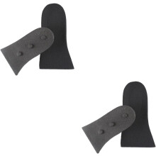 2pairs Pu plantillas elevando plantillas para homens mulheres calçado funcional elevador almofadas confortáveis altura aumentar almofadas