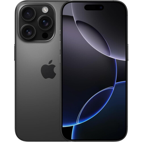 Refurbished Apple Apple iPhone 16 Pro Max 256GB Schwarz EU 80 % Akku oder höher 1 SIM + 1 eSIM Generalüberholt