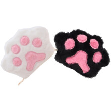2er-Pack Taschen für Damen, niedliche Katzenpfoten-Umhängetaschen mit Kette, modische und lässige Schultertaschen für Outdoor-Aktivitäten