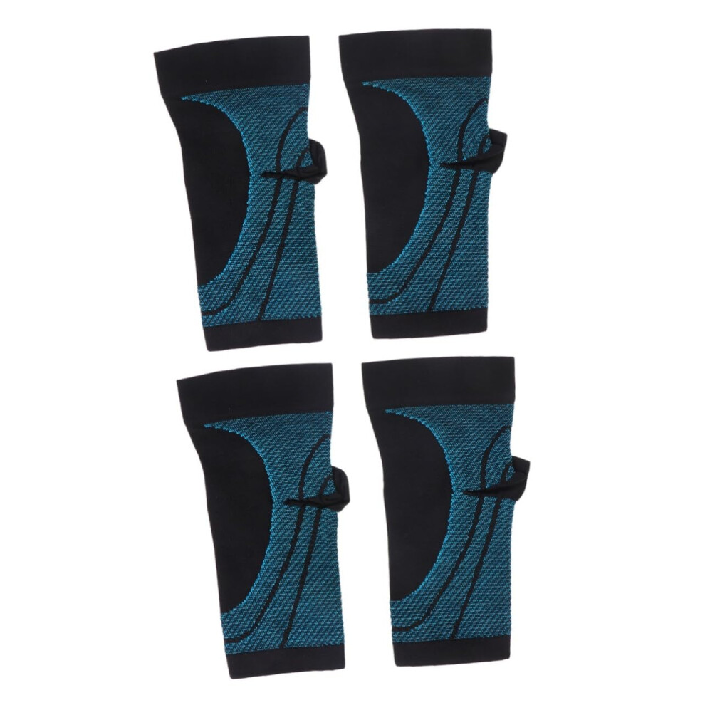 Hkhbjs Green 2Pairs Compression Foot Sleeve Socks For Foot Fascia Pain Relief Elastic Sockes